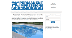 Desktop Screenshot of permanentimpressionsconcrete.com